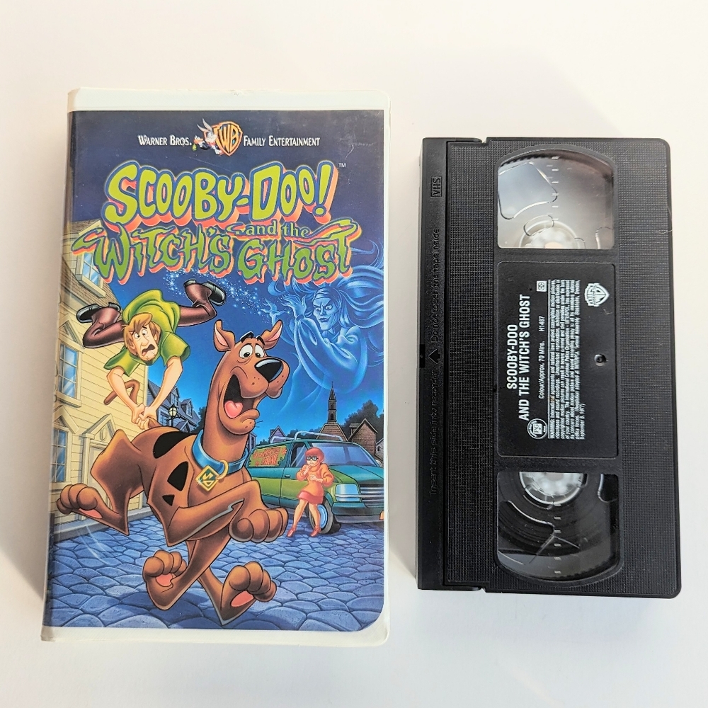 Scooby-Doo and the Witch's Ghost VHS 1999, Warner Brothers Family Entertainment